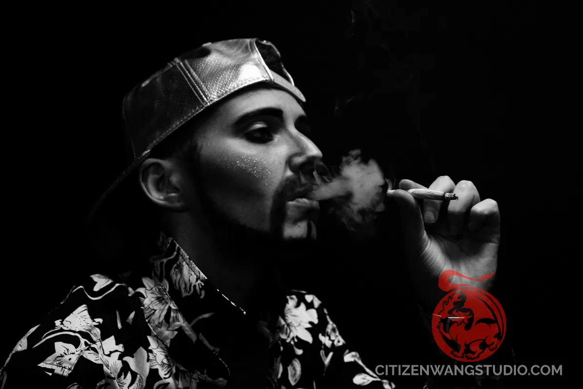 Sammy Silver Smoking.JPG